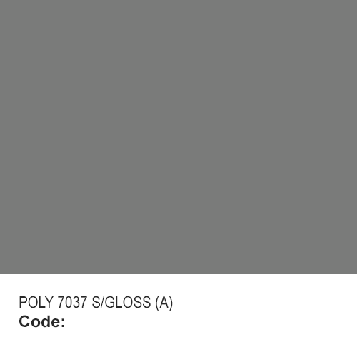 POLYESTER RAL 7037 S/GLOSS (A)